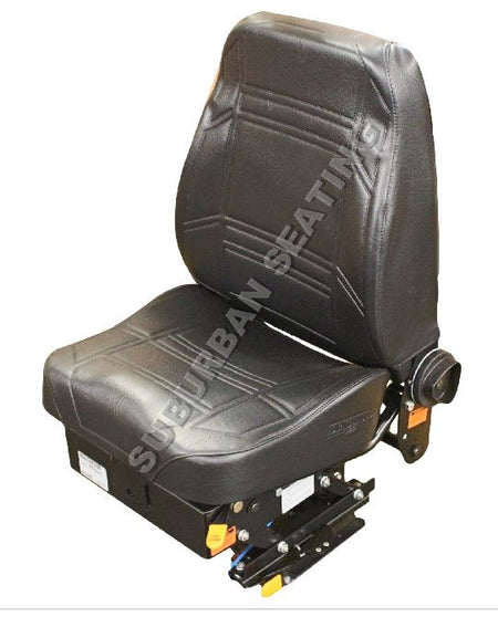 Seats Inc Magnum 100 Air Suspension Seat in Black Vinyl - P/N: 142396VN01