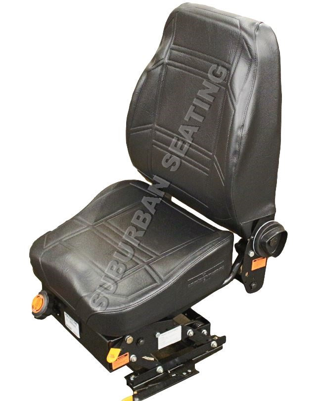 Seats Inc Magnum 200 Mechanical Suspension Seat in Black Vinyl - P/N: 142416VN01