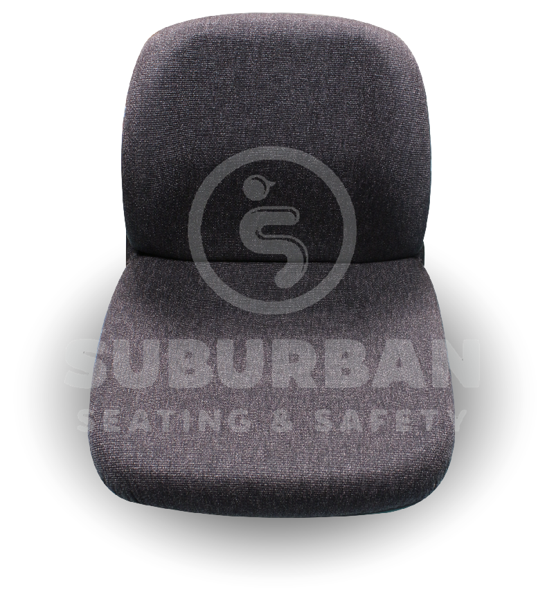 Universal Forklift Replacement Seat with 9.5" Wide Mounting Pattern - Fabrifoam
