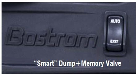 Bostrom Wide Ride Core High Back Truck Seat in Black Ultra