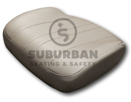National 21" Wide Replacement Truck Seat Cushion in Gray Vinyl
