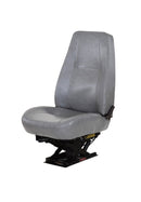 Bostrom T910 Mid Back Low Profile Truck Seat in Gray Vinyl PN 2343070-546