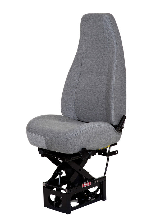 Bostrom T915 High Back Truck Seat in Gray Mordura Cloth