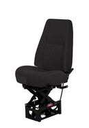 Bostrom T915 Mid Back Truck Seat in Black Mordura Cloth PN 2339130-550