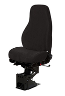 National Ensign High Back in Black Forever Cloth with Air Lumbar PN 51110.035