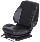 KAB CMS-003-05 Off Road Suspension Seat with Narrow Mounting Pattern - Black Vinyl
