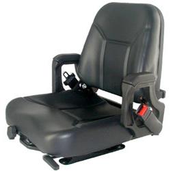 Nissan Forklift Suspension Seat -  MX-175 with Seat Belt (no OPS Switch)