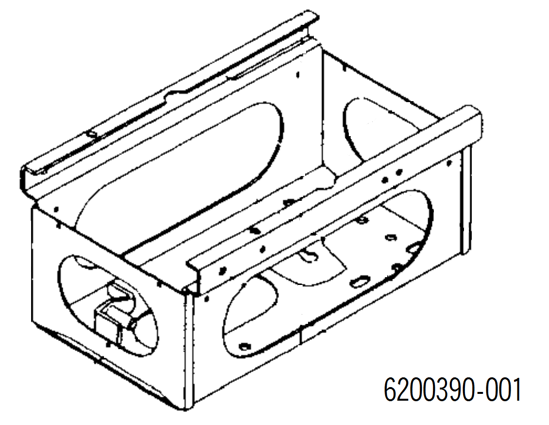 Standard Profile Riser with Dual Damper Mounts