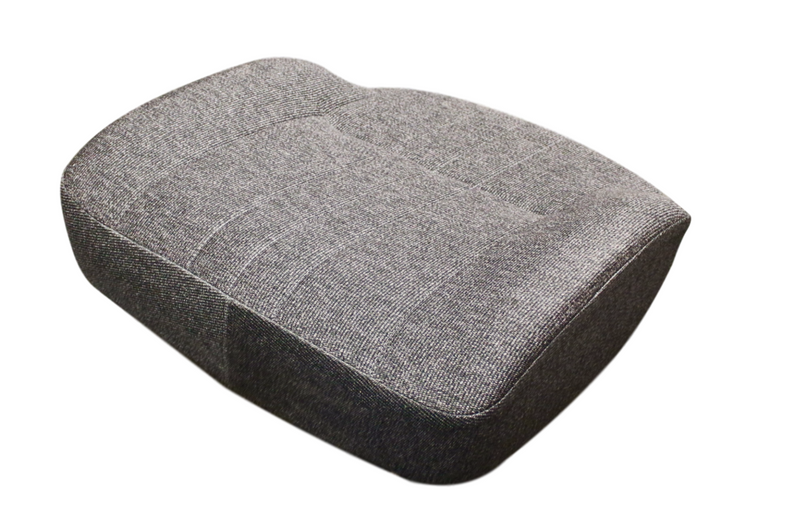 National 21" Wide Replacement Truck Seat Cushion in Charcoal Gray Mordura Cloth