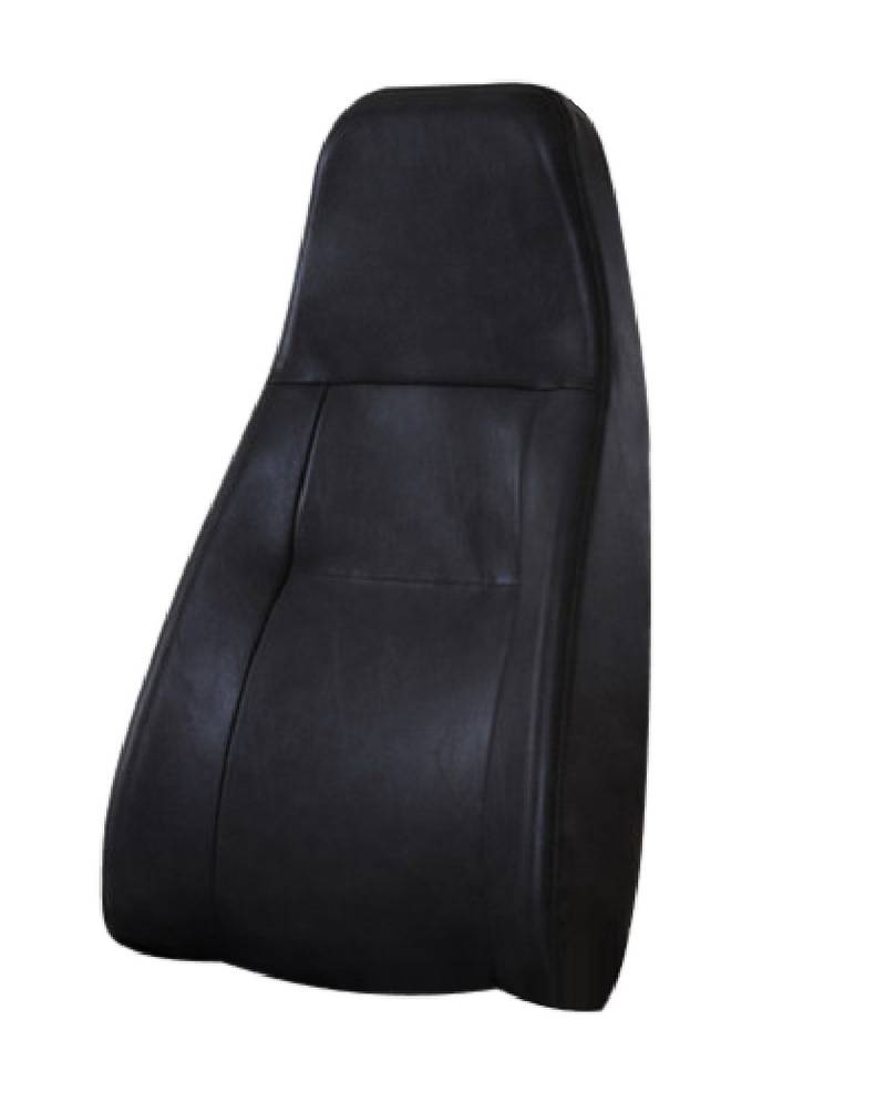 Bostrom T-Series Replacement High Back Cushion Upholstery in Black Vinyl (Cover ONLY)