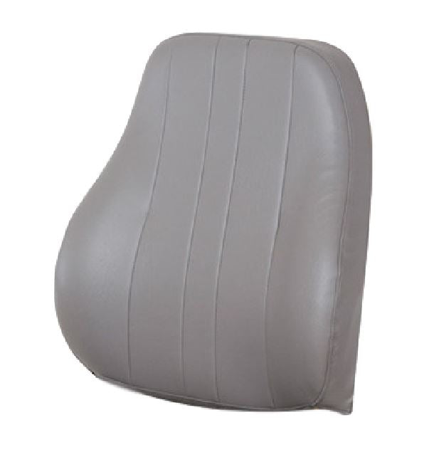 National Captain Mid Back Replacement Back Cushion Upholstery in Gray Vinyl - P/N: 235118-15