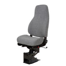 National High Back Static Seat with Height Adjustment – Gray Forever Cloth