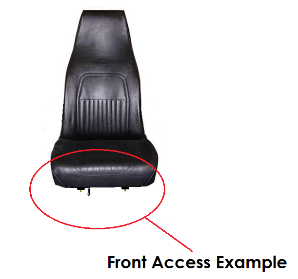 Universal Slide Rail Set with Front-Access Handle