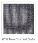 Double Feather Handi-Flip Bus Seat in Charcoal Olefin Cloth