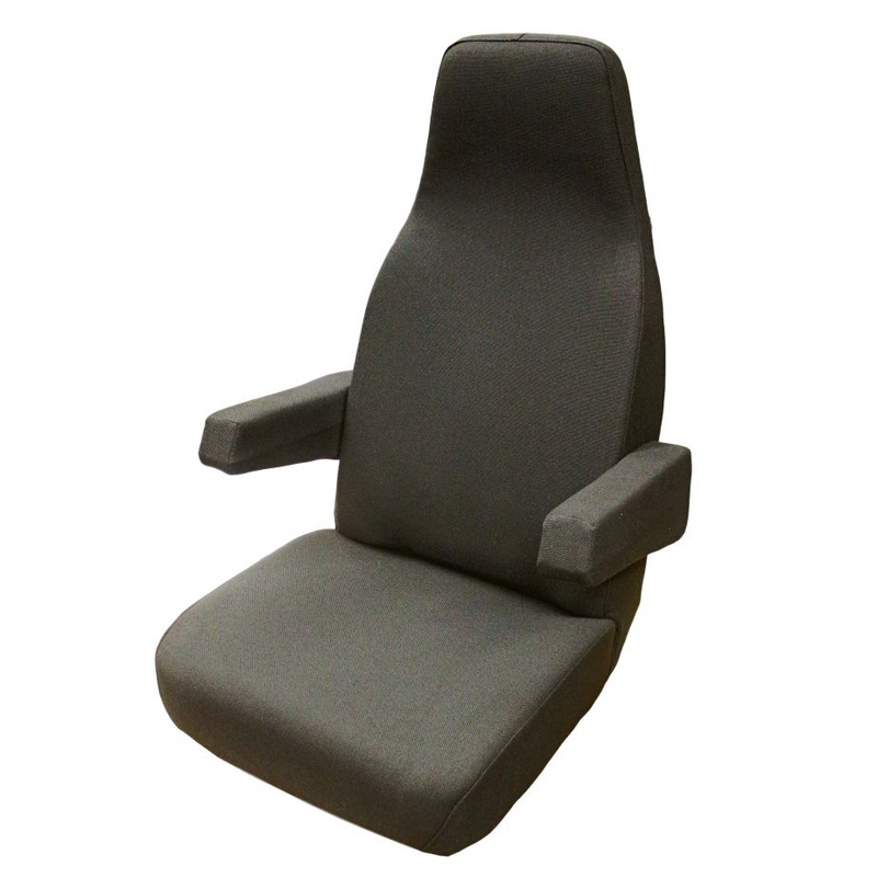 LTD High Back Universal Seat in Black Cloth with Dual Arms