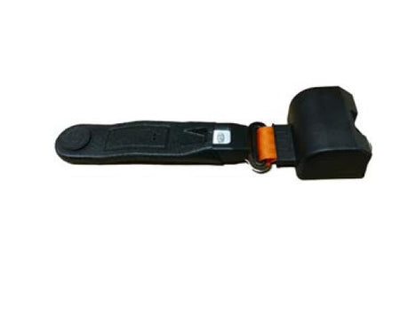 3 Point Retractable Seat Belt, Push Button, Orange