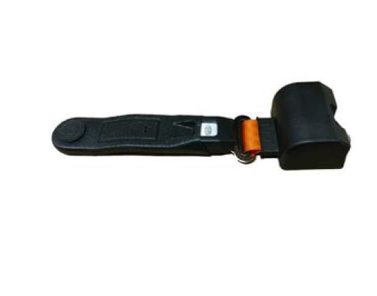 55" Retractable 2 Point Seat Belt - Orange