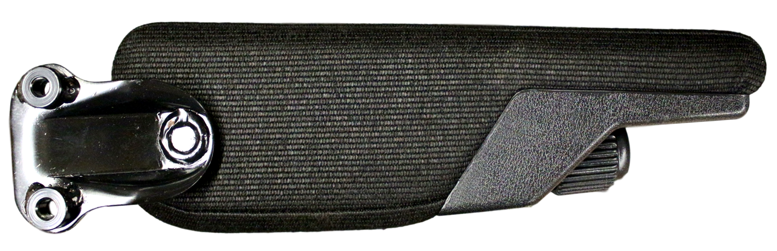ISRI 5030 Series Replacement Wide Armrest in Black Mordura Cloth - Left ...