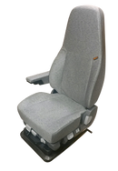 ISRI 5030/880 Deluxe Narrow Truck Seat – Gray Cloth with Right Hand Arm - PN 5030/880
