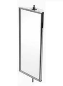 MotoMirror Traditional Heated Truck Mirror - Driver Side with Harness (Non-Motorized) – Stainless Steel PN 7-1510