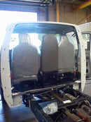 Cutaway Van Center Flip-Up Seat with 2-Point Seat Belt in Gray Vinyl