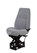 Bostrom T915 Mid Back Truck Seat – Gray Cloth PN 2339130-552
