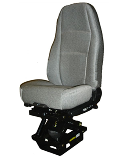 Sears Atlas II PC Truck Seat in Gray Mordura Cloth