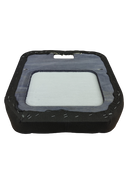 Seats Inc. - Replacement Seat Cushion for Magnum 100/200 Seats - Black TuffTex Cloth - (Bottom Cushion)