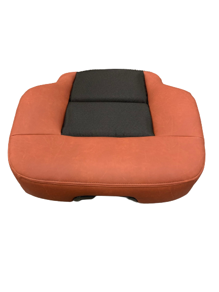 Sears Mack OE Style Replacement Cushion in Burnt Sienna Vinyl w/Cloth Insert