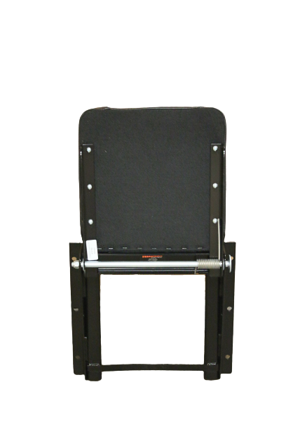Jump Seat 15 - Step Van Seat in Black Vinyl