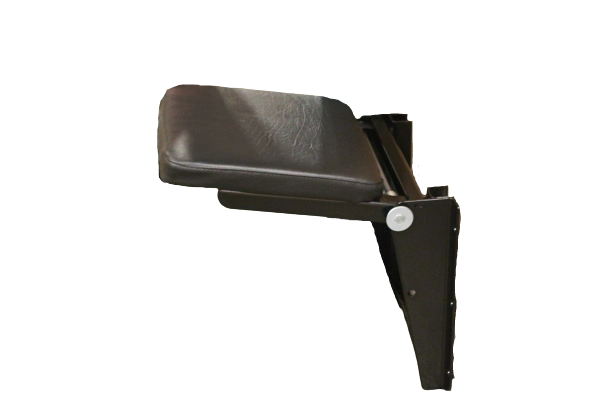 Jump Seat 15 - Step Van Seat in Black Vinyl